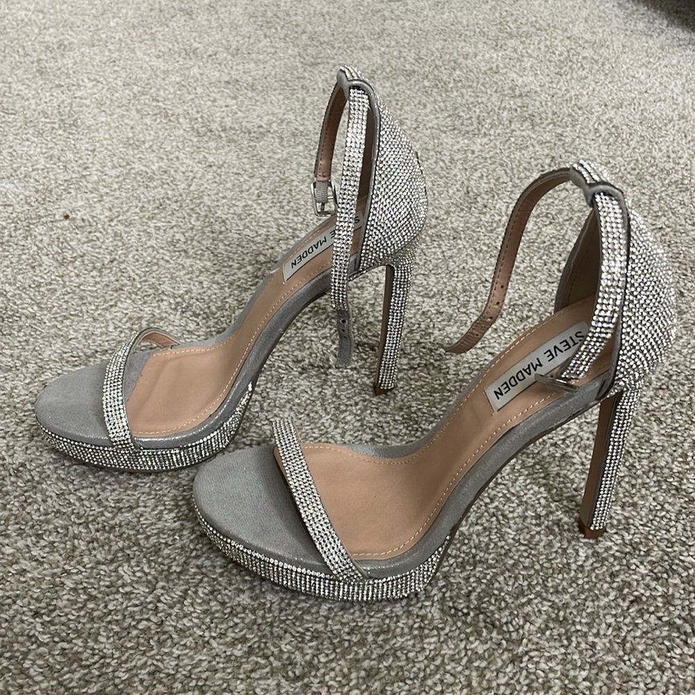 Steve Madden Strappy Sparkle heels
